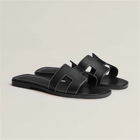 hermes uae sandals|hermes oran sandals black.